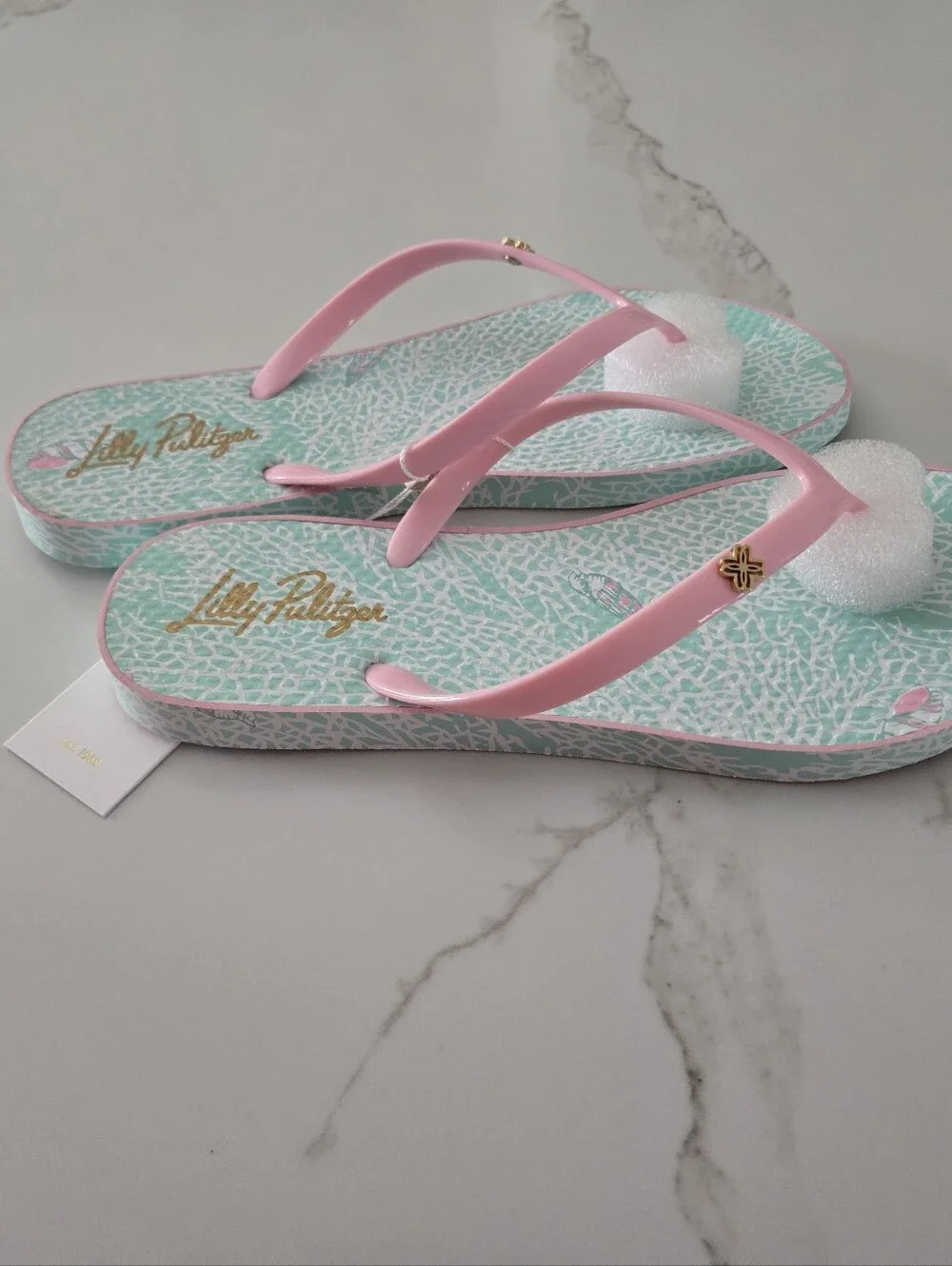 NWT Lilly Pulitzer Pool Flip Flop